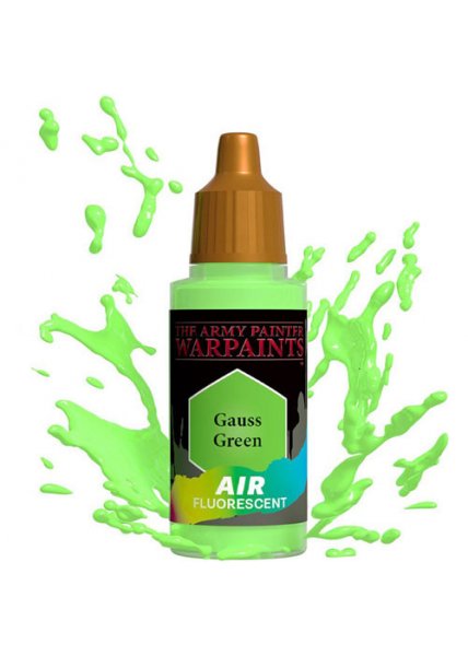 Warpaints Air Fluorescent: Gauss Green (18ml /0.6oz.)